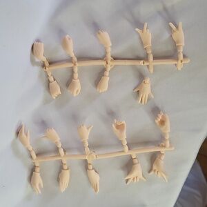 Blythe Doll Hands Factory Fashion BJD Hands 9 and a half Pairs